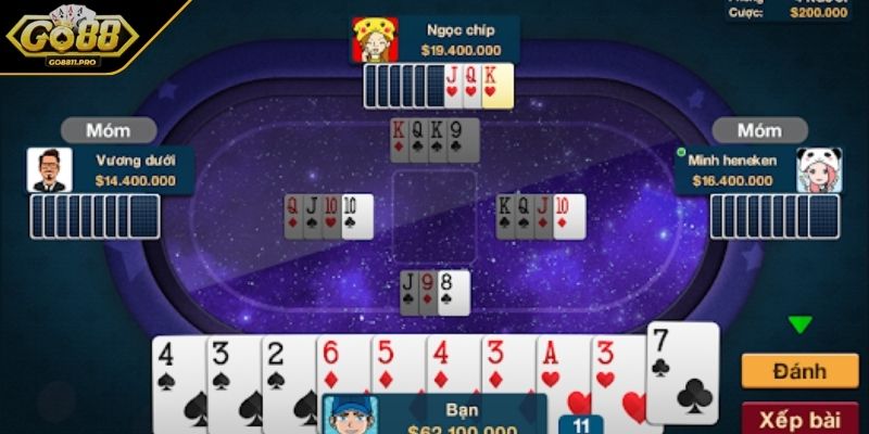 Phỏm Go88 - Cách Tính Điểm và Chiến Thuật Chơi Hiệu Quả 2 Cách tính điểm cơ bản