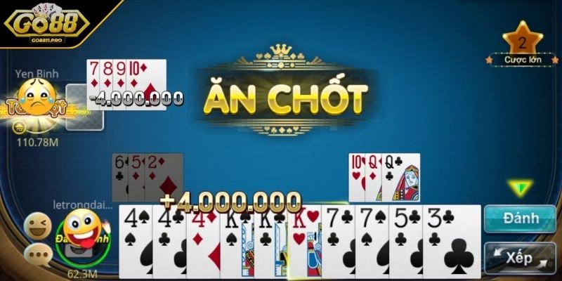 Phỏm Go88 - Cách Tính Điểm và Chiến Thuật Chơi Hiệu Quả 4 Ưu tiên giảm điểm hơn là giữ bài mạnh